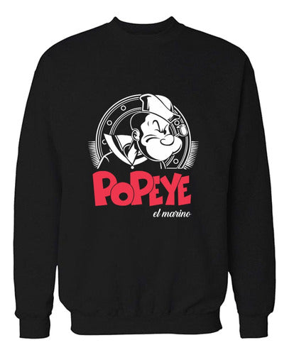 Memo Estampados Popeye El Marino Sweatshirt 0