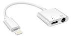 DIGINET Cable Adaptador Para iPhone Lightning Jack 3.5mm 2