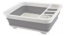 Km Solutions Foldable Silicone Dish Drying Rack Organizer 0