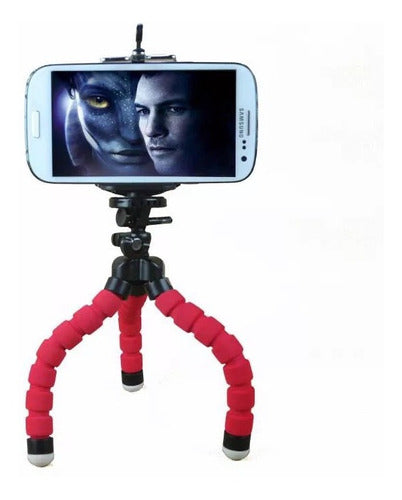 Spider Tripod Octopus 17 cm GoPro Cell Phone with Included Head 4
