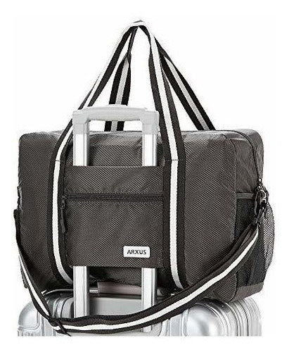 Arxus Lightweight Waterproof Foldable Travel Bag - Grey 0