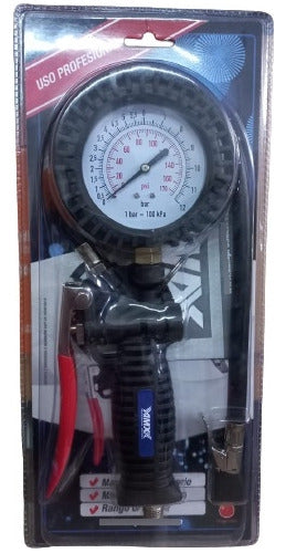 AMX Professional Inflating Gun with Swivel Manometer 1