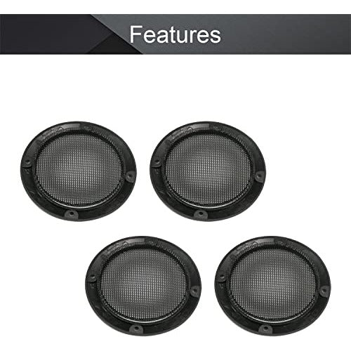 Fielect 3 Inch Speaker Grill Covers 2