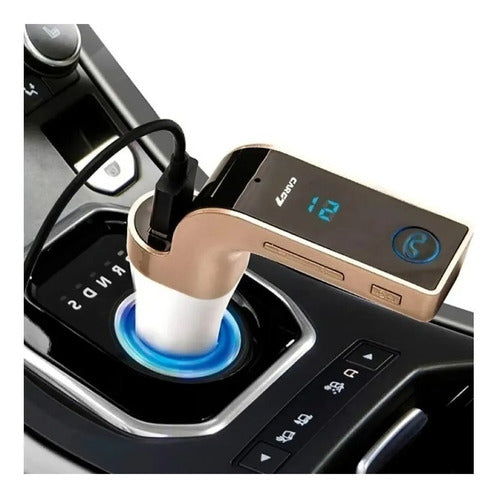 Carg7 Bluetooth FM Transmitter Hands-Free USB SD Player 6