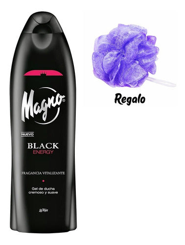 La Toja Gel De Ducha Magno Black Energy X 650 Ml + Regalo 0