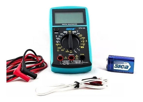 Sica Digital Multimeter Tester 600V with Thermocouple 1