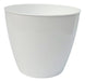 Matri Round Pots N°18 White Pack of 10 2