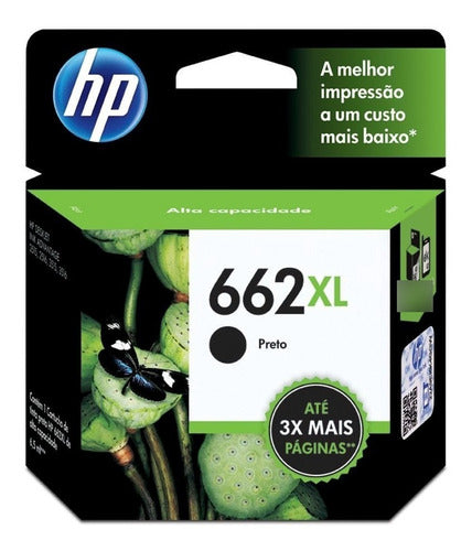 Cartucho Hp 662xl Preto Cz105ab Hp Cx 1 Un 1