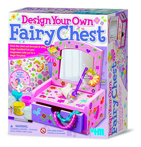 Paint Your Own Fairy Mirror Chest Kit 0