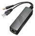 Pip HI Splitter Activo PoE Power Over 10/100Mbps 48V A 12V PoE Adaptador 2