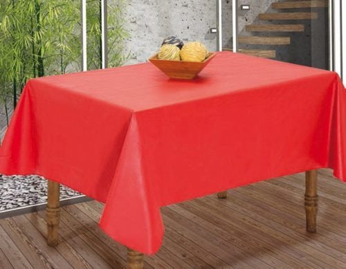 DECO CUERO Eco-Friendly Leather Tablecloth 1.40 X 2.00 M 0