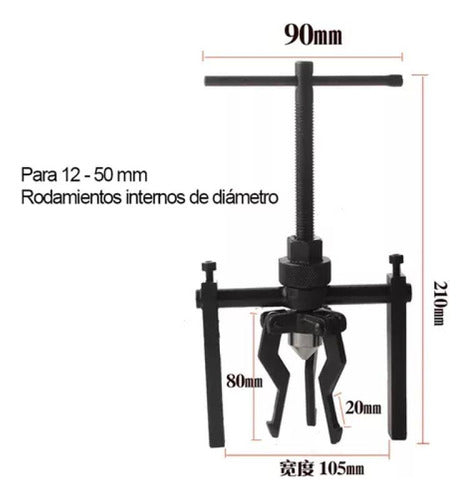 Mordazas Rodamiento De Interior De Extractor De Engranajes 1 1