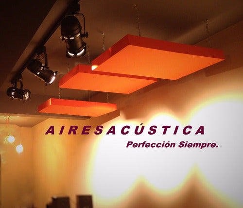 AIRESACÚSTICA Acoustic Panel (1.00 X 1.00 Meters, High Density) 0