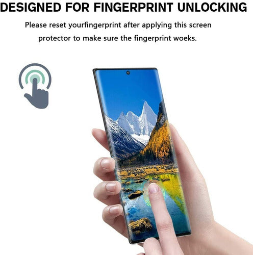 Vidrio Templado+lente Camara 9h Para Samsung Note 20 Ultra 2