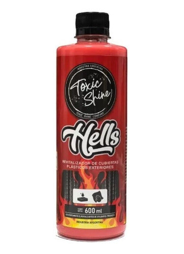 Toxic Shine Hells - Exterior Conditioner for Plastics and Rubber 0