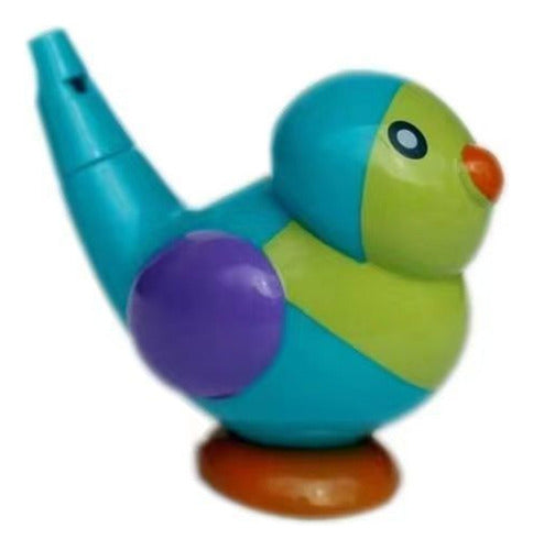 (bl) Bird Whistle Bath Toy Para Crianças Brinquedo Musical D 0