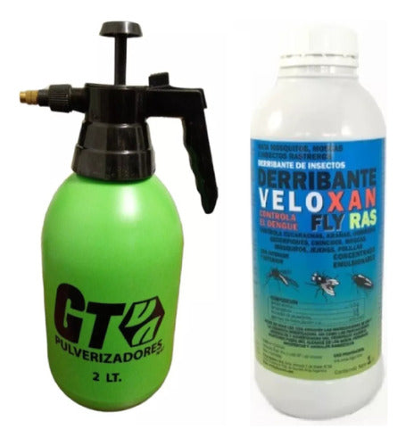 GT Glacoxan Veloxan 1 Litre Derivative + Pressure Sprayer 2 Litres 0