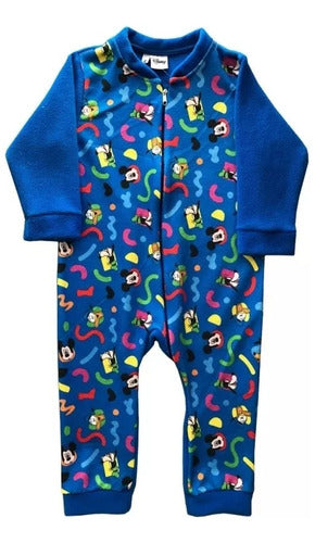 Disney Mickey Mouse Original Kids Micropolar Full Pajama 0