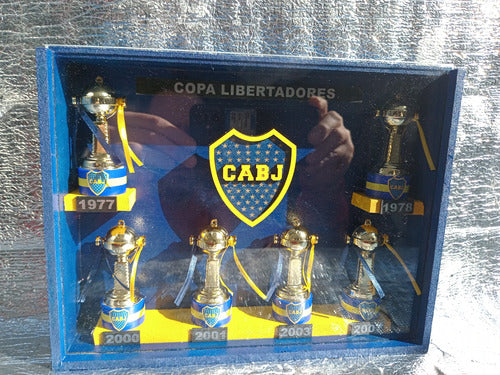 Boca Juniors Cuadro Copas Libertadores De America 1