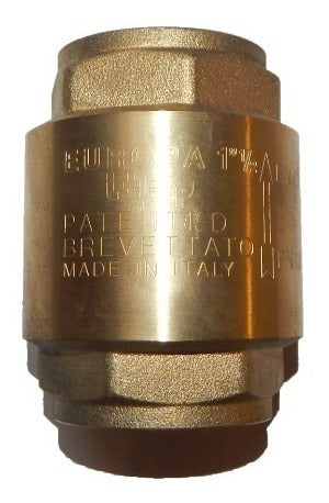 Europe 1 1/2" Bronze Foot Check Valve with Detachable Stainless Steel Filter 1