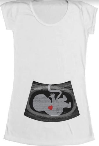 LG Sublimados Personalized Baby Shower Maternity T-Shirt 4