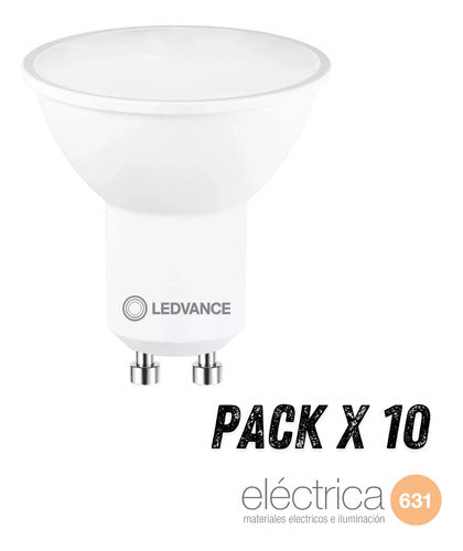 Ledvance ExOsram Pack of 10 10W GU10 Warm LED Spotlight 1