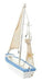 Velero Modelo Decoracion  De Barco De Madera Barco De Vela 2