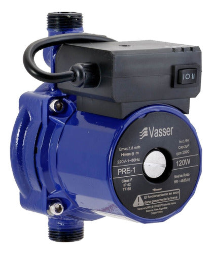 Vasser Water Pressure Booster Pump 9m Ignites Water Heater 0