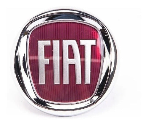 Fiat Original Careta Del Grande Red Emblem for Uno 04-11 4 Door 0