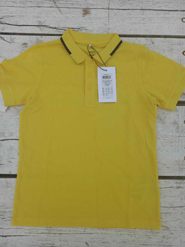 Name IT Remera Polo Manga Corta / Camiseta Polo Niños Empire Yellow 1