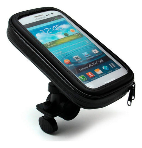 Waterproof Motorcycle Bike Cell Phone GPS Holder Case Support 10