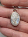 Moonstone Pendant with Surgical Steel Chain 7