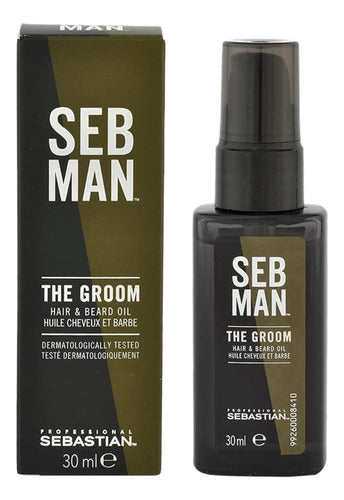 The Groom Aceite Para El Cabello Y Barba De Sebastian 0