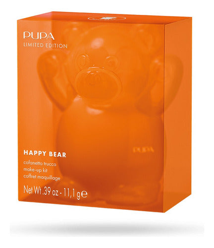 Pupa Limited Edition Happy Bear Orange Makeup Kit 0