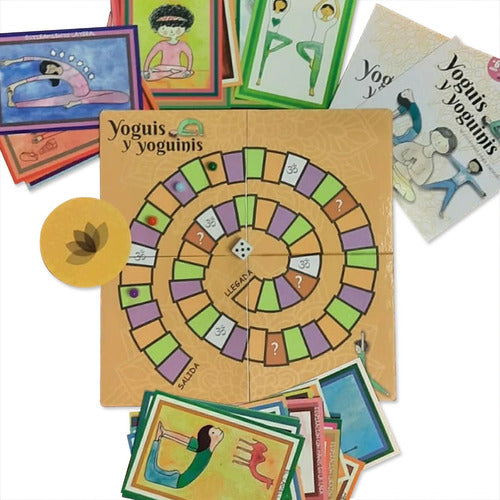 Yogis and Yoginis Kids' Yoga Board Game with Special Gift Packaging 2