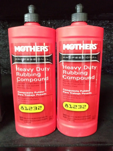 Mothers Heavy Duty Rubbing Compound 946ml 1