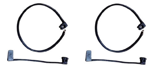 JMG 2 Car Battery Cables - 80 cm and 32 cm Long 0