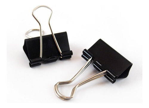 Sifap Aprieta Papel Binder Clip Negro N°2 25 Mm Cj X12 0