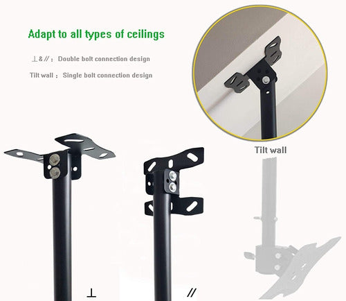 Atrix ® Ceiling Mount TV Stand for LED Plasma LCD 23 24 32 39 40 42 3