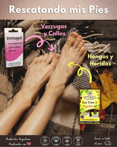 Vitaol Natural Complete Nail, Hand, Foot, Callus & Fungi Care Kit 100% Natural 2