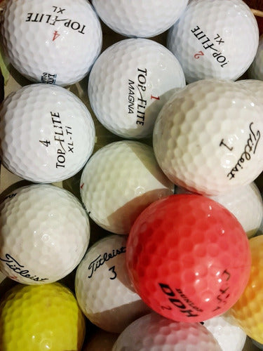 Top Flite DDH Flyng Lady Fitleist Golf Ball Lot of 38 Units 1