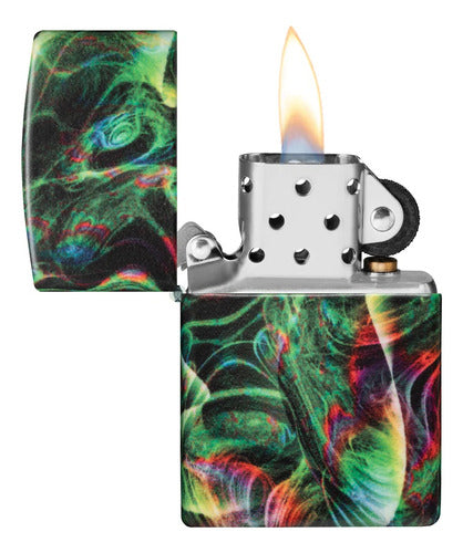 Zippo 48774 Psychedelic Swirl Design Lighter 6