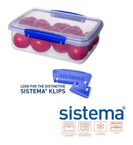 Sistema 3 Klip It 2 Liters Containers Original New Zealand 2