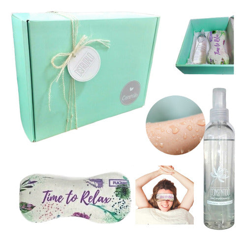 Zen Spa Relax Jasmine Aroma Gift Box Set N27 - Indulge in Bliss - Kit Regalo Box Zen Spa Relax Jazmín Aroma Set N27 Disfrutalo