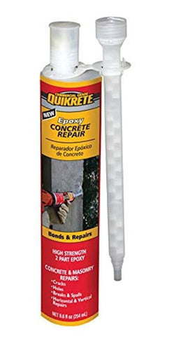 Empresas Quikrete 862049 8.6 Oz Reparacion De Concreto Epox 0