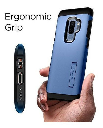 Funda Spigen Para Samsung Galaxy S9 Plus (2018) Azul 5