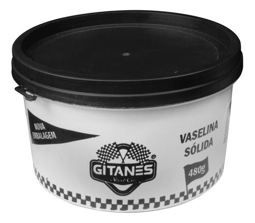 Vaselina Sólida Pastosa 500g Automotiva E Industrial Gitanes 1