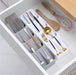 Compact Cutlery Organizer Slim Design Kitchen Drawer Utensil Storage 10