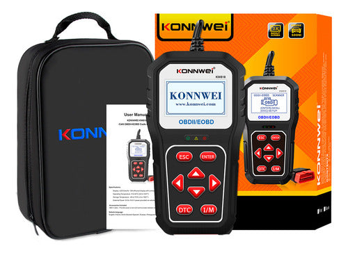 Konnwei KW818 Automotive Diagnostic Scanner 0