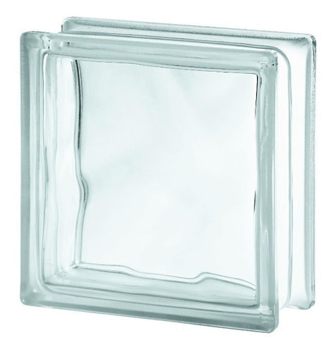 Ladrillo De Vidrio 19 X 19 Clear Sponge  Pack X 5 2